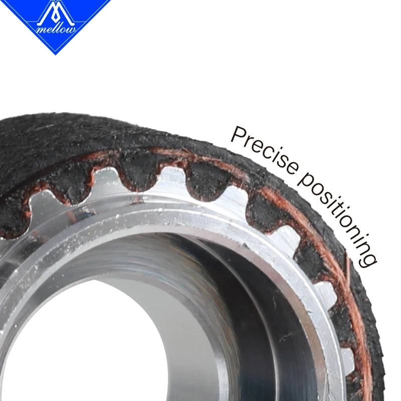 Mellow High Temperature EPDM GATES-LL-2GT Gear Synchronous Belt GT2 Width 6MM 9MM 10MM Timing Belt For BOX 3D Printer Voron BLV