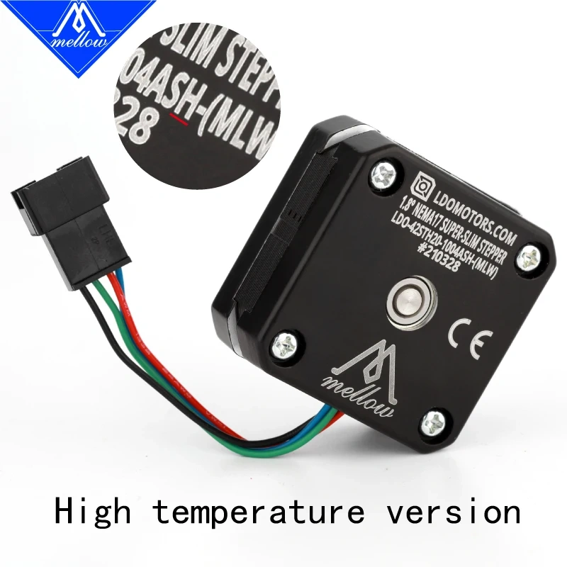 Mellow Customized 3D Printer LDO Nema 17 42MM DDG Titan Extruder Stepper Motor 4-Lead For Voron 0 2.4 BLV MGN Cube