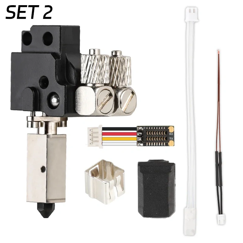 Mellow  DIY TZ Water Hotend For Upgrade Bambu Lab X1 X1C P1P P1S Voron Blv 3D Printer Use With Metal Extruder To Reduce Clogging