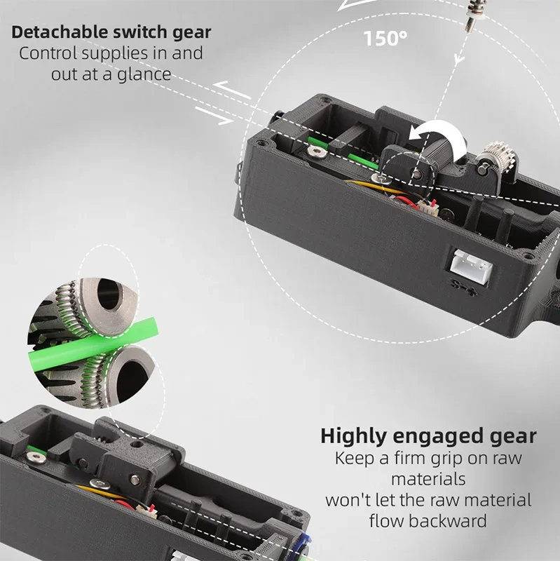Mellow LLL Filament Buffer For 3D Printers - Automatic Filament Feeding, Break Detection, Improve Print Quality For Voron Vzbot