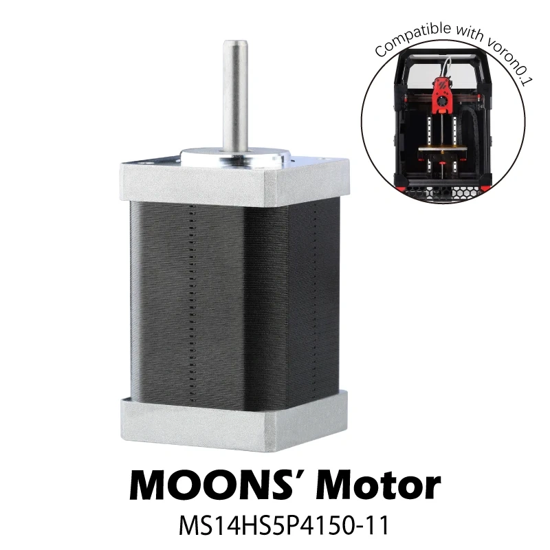 Mellow MOONS XY Shaft Nema 14 Stepper Motor / Z Shaft Nema 17 Leadscrew Shaft Motor For 3D printer Voron 0.1