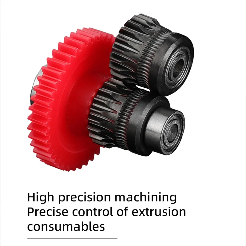 Mellow All Metal Hardened Steel DLC Coated Sprite Extruder Gear 1.75MM Filament  Direct Drive For Creality Ender-3 S1 Ender 3 V3