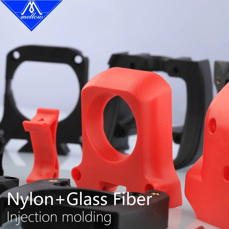 Mellow Voron 2.4 R2 AB Clockwork  Nylon+Glass Injection V6 Extruder Shell High Temperature And Durable 3D printer parts