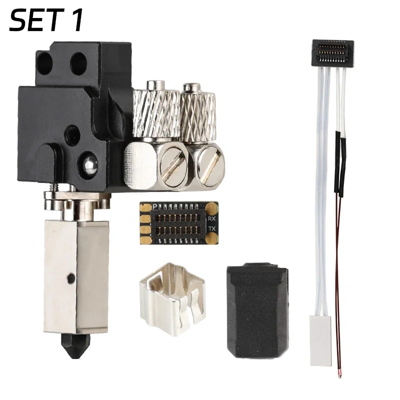 Mellow  DIY TZ Water Hotend For Upgrade Bambu Lab X1 X1C P1P P1S Voron Blv 3D Printer Use With Metal Extruder To Reduce Clogging