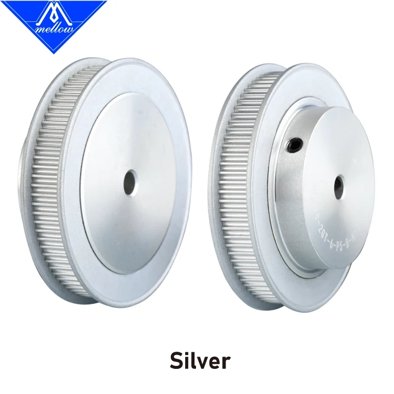 Mellow Voron 3D Printer Parts 80 Teeth 2GT Synchronous Pulley Bore 5mm For Width 6mm GT2 Timing Belt GT2 Pulley Belt 80Teeth 80T