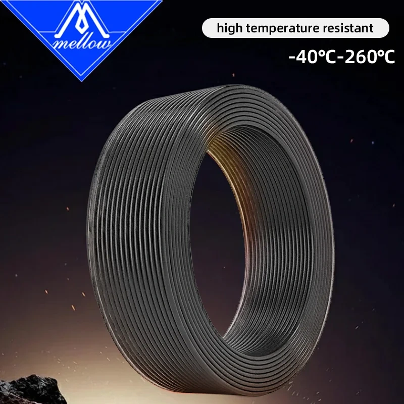 Mellow Star Shaped Japanese Materials PTFE Tube 4mm OD Teflonto Ultra-Smooth Flow DIY 3D Printer For Bambu Lab AMS  Creality