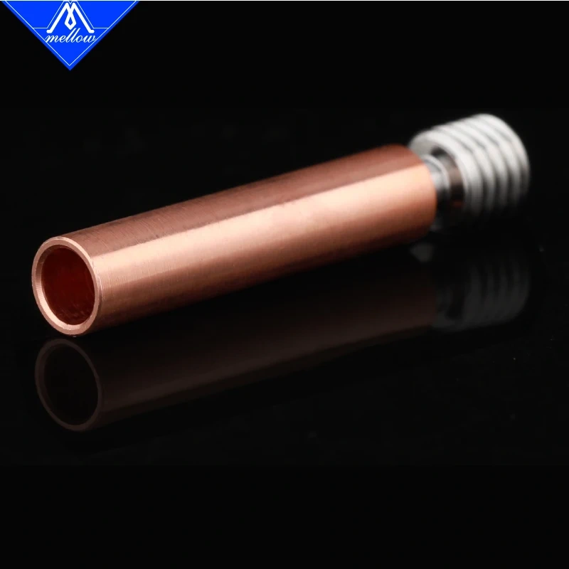 Mellow All-Metal NF Prusa MINI-TCrazy Heat Break Titanium & Copper 3D Printer Throat For Printing PLA ABS PA PETG PC