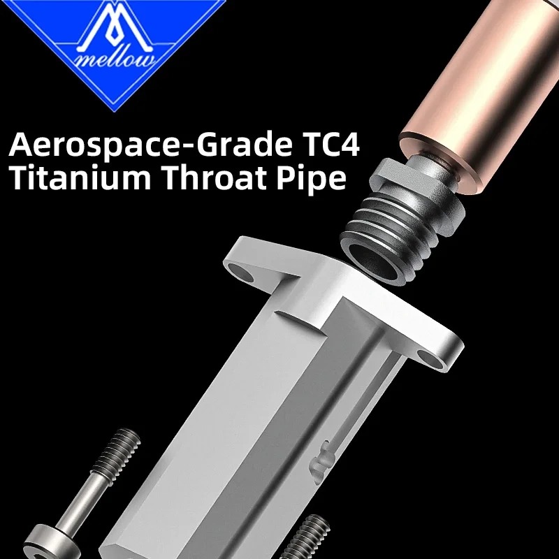 Mellow High Flow FluxHeat V6 ALPS Hotend Smart Leveling Nozzle Probe For Voron Blv Vzbot Hevort DIY 3D Printer Replace 3D TOUCH