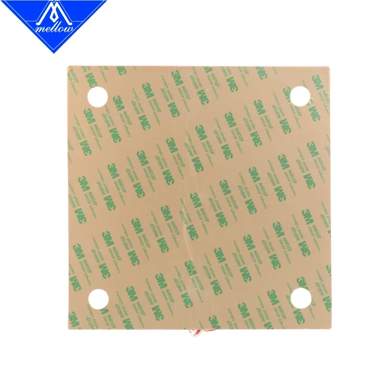 Mellow Top VZ235 Flexible 220x220mm Silicone Heater 150C Safeguard 110V 220V Heated Bed Build Plate For VzBoT 235 3D Printer