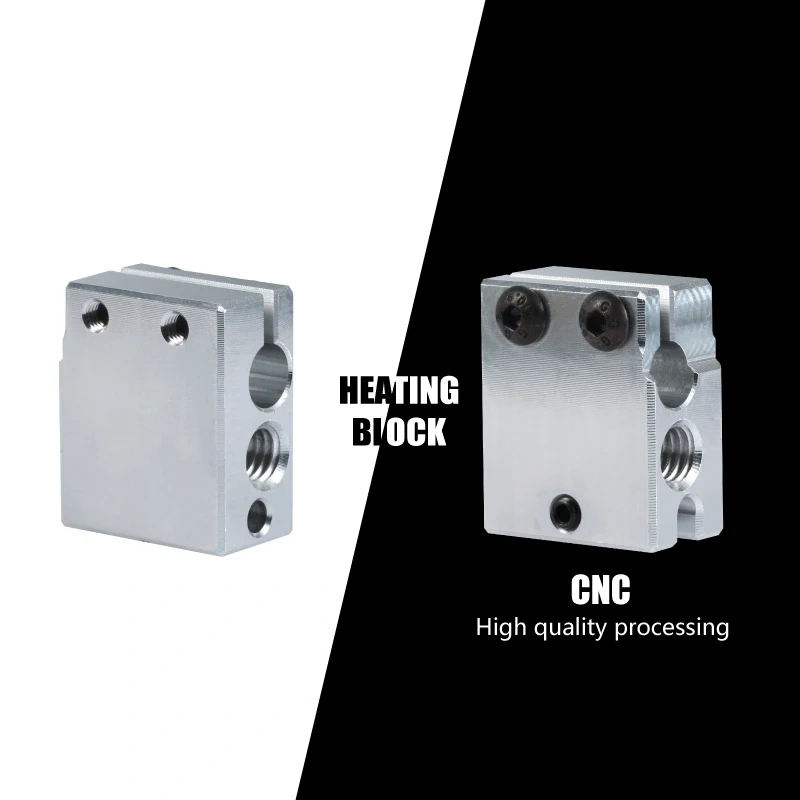 Mellow NF-V6 Volcano Hotend 12V/24V Remote Bowden Print J-head Hotend and Cooling Fan Bracket for  V6 Hotend kit Nozzle