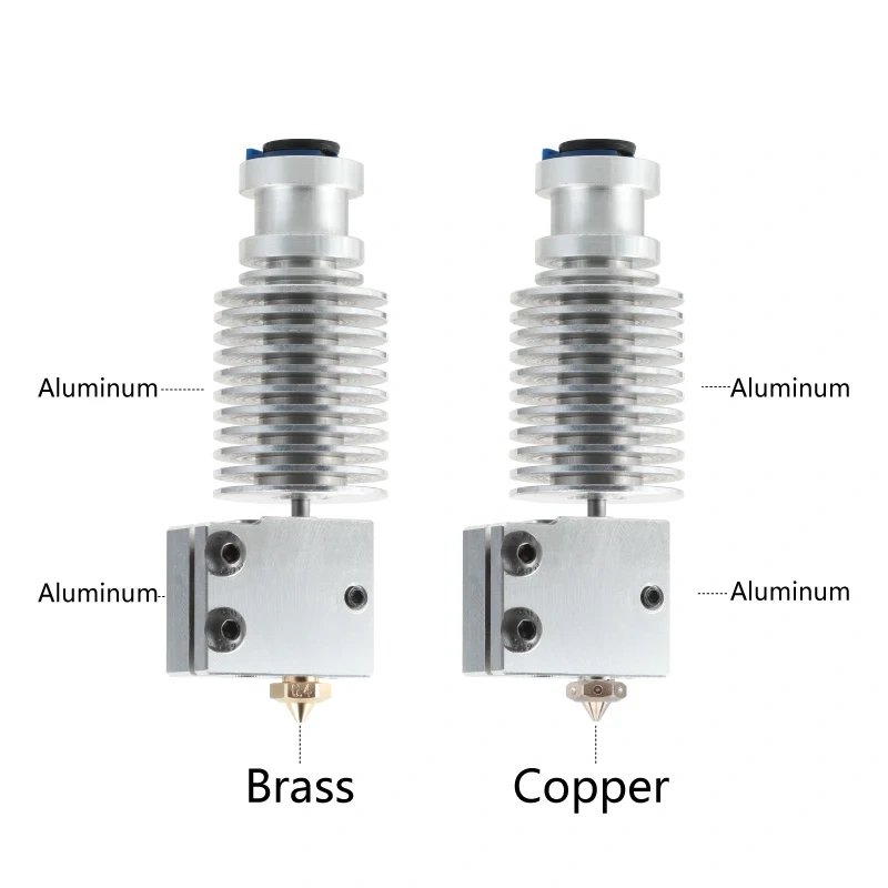 Mellow NF-V6 Volcano Hotend 12V/24V Remote Bowden Print J-head Hotend and Cooling Fan Bracket for  V6 Hotend kit Nozzle