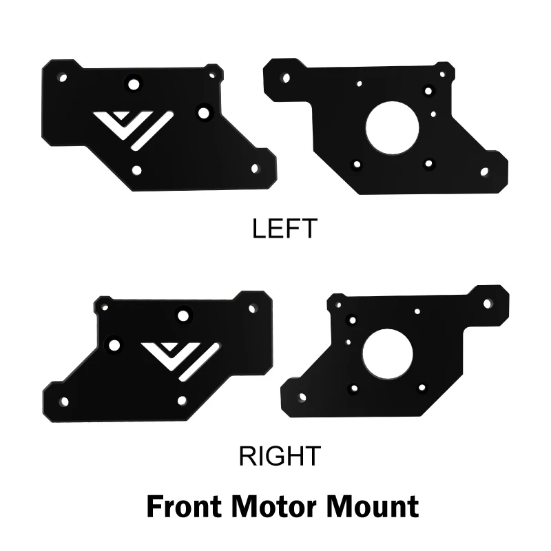 Mellow CNC VzBoT 330 AWD Aluminum Front & Rear Motor Mount  For Ultra-High-Speed 3D Printer VzBoT(Screws Not Include)