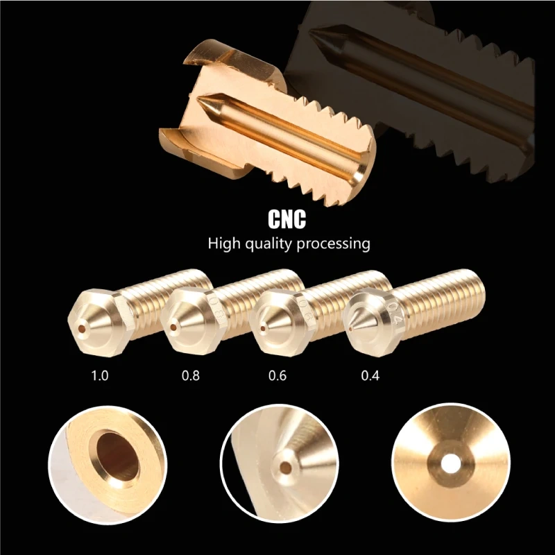 Mellow NF-V6 Volcano Hotend 12V/24V Remote Bowden Print J-head Hotend and Cooling Fan Bracket for  V6 Hotend kit Nozzle