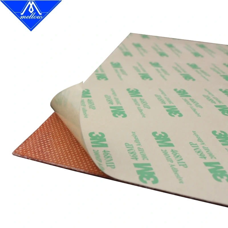 Mellow Top VZ235 Flexible 220x220mm Silicone Heater 150C Safeguard 110V 220V Heated Bed Build Plate For VzBoT 235 3D Printer