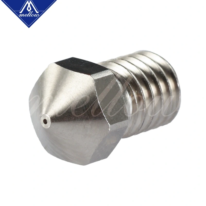 Mellow Top NF-v6 Plated Copper Nozzle Durable Reduce Stick For 3D Printer Hotend Nozzles For M6  V6 Hotend BLV Mgn Cube