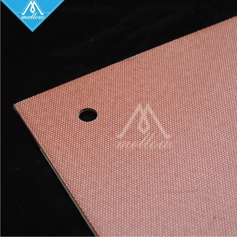 VZBOT Material!Silicone Heater Pad 310x310mm for Creality CR10 3D Printer Heated Bed w/Screw Holes Adhesive Backing & Sensor