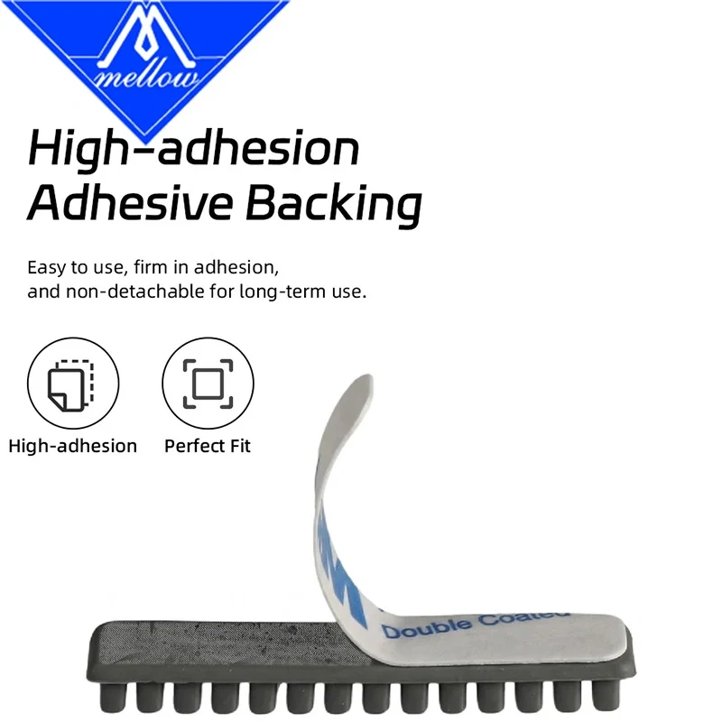 Mellow Nozzle Brush - Premium Silicone Wiper Cleaning Tool,Easy Install,High-Temp Resistant For Bambu Lab A1/A1 Mini 3D Printer