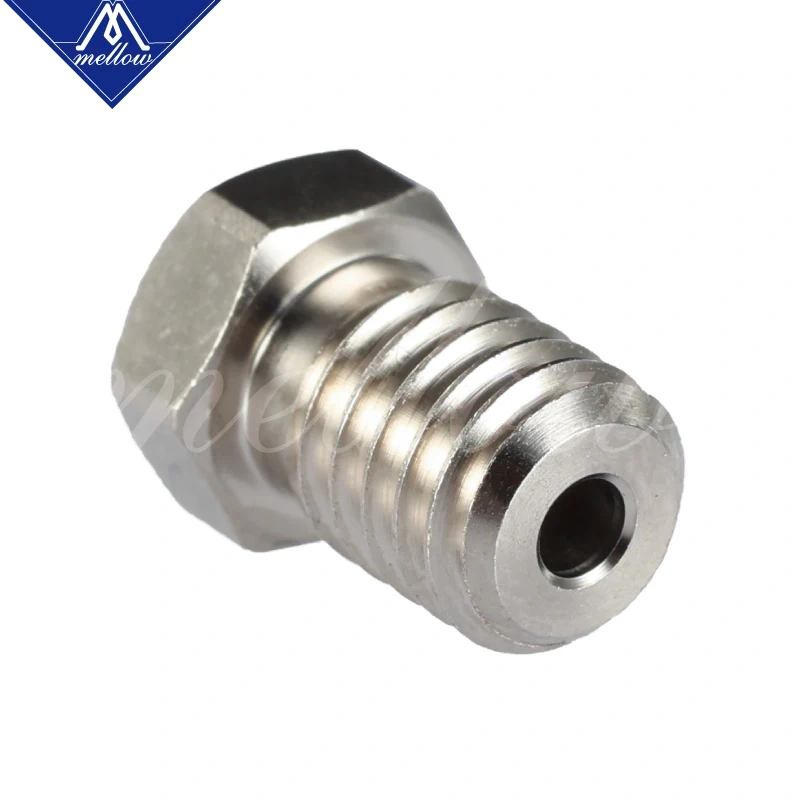 Mellow Top NF-v6 Plated Copper Nozzle Durable Reduce Stick For 3D Printer Hotend Nozzles For M6  V6 Hotend BLV Mgn Cube