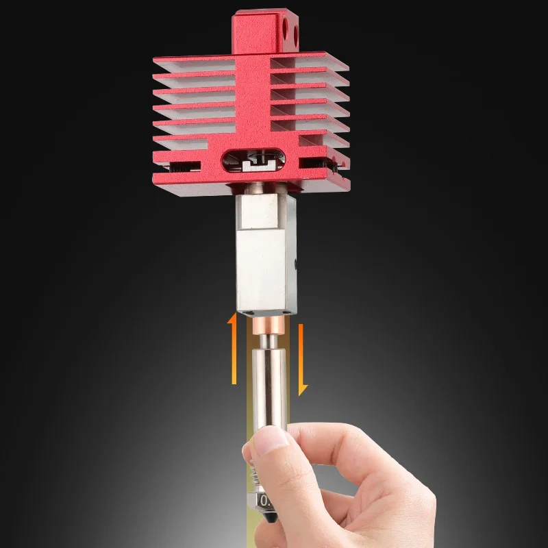 Mellow TZ4.0 Nozzle High-Flow Hardened Steel Nozzle For TZ4.0 Hotend Bambu Lab X1/P1P/P1S 3D Printer