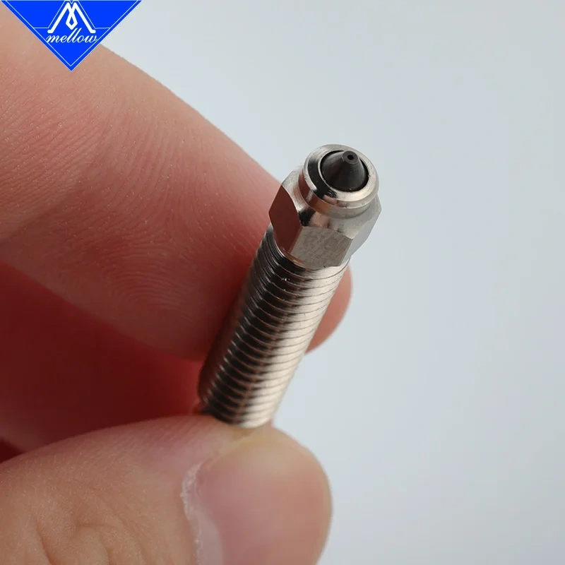 Mellow DLC K1C HC Nozzle High Flow Bimetallic Durability Copper&Hardened Steel  Upgraded  For Creality K1 Max/K1C/Ender-3