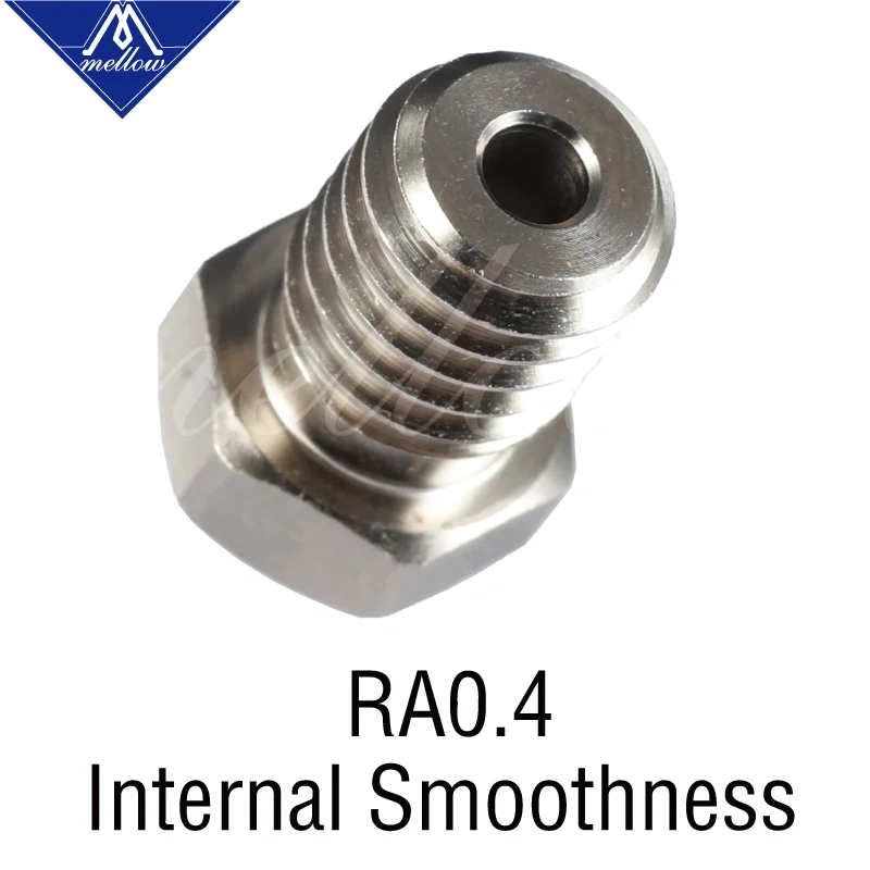 Mellow Top NF-v6 Plated Copper Nozzle Durable Reduce Stick For 3D Printer Hotend Nozzles For M6  V6 Hotend BLV Mgn Cube