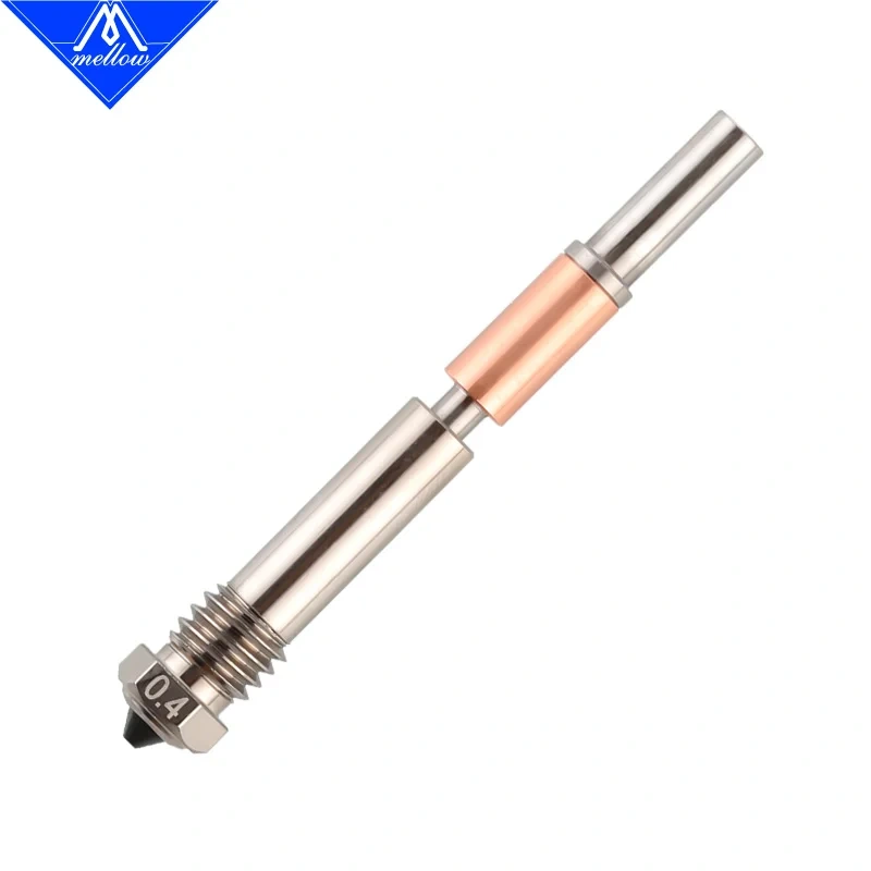 Mellow TZ4.0 Nozzle High-Flow Hardened Steel Nozzle For TZ4.0 Hotend Bambu Lab X1/P1P/P1S 3D Printer