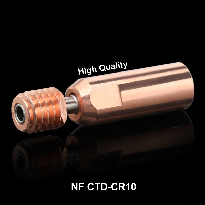 Mellow NF CTD-CR10 Heat Break All Metal Bi-metal Throat Copper & Titanium For Ender 3 V2 Ender 5 CR-10S Pro Hotend