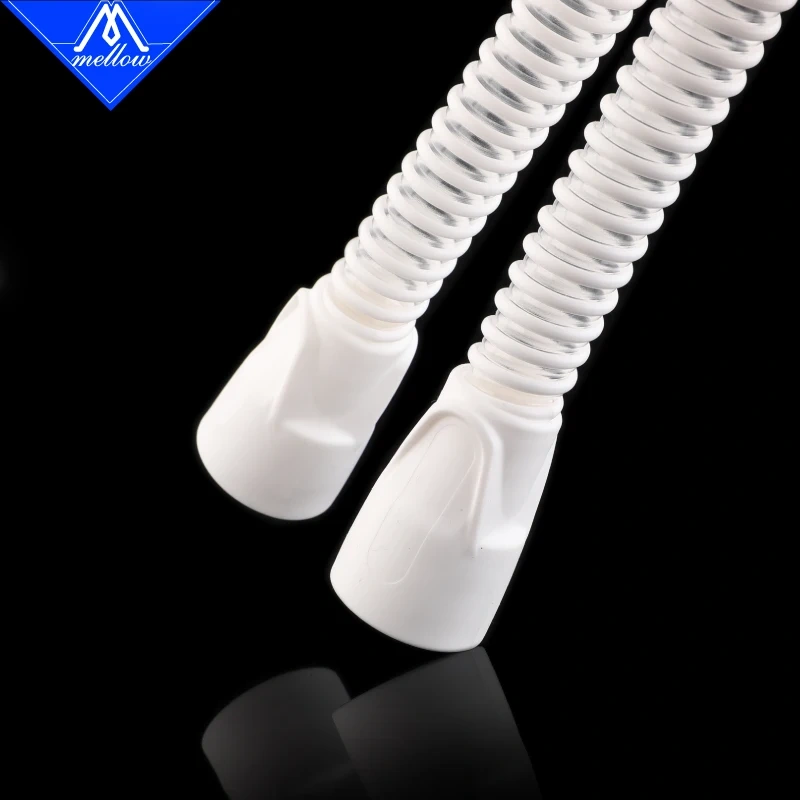 Mellow 1.8M Soft Anti-Fold 15MM CPAP Fan Pipe For Brushless Centrifugal Blower DC WS7040 7040 Fan For VzBoT HevORT 3D Printer