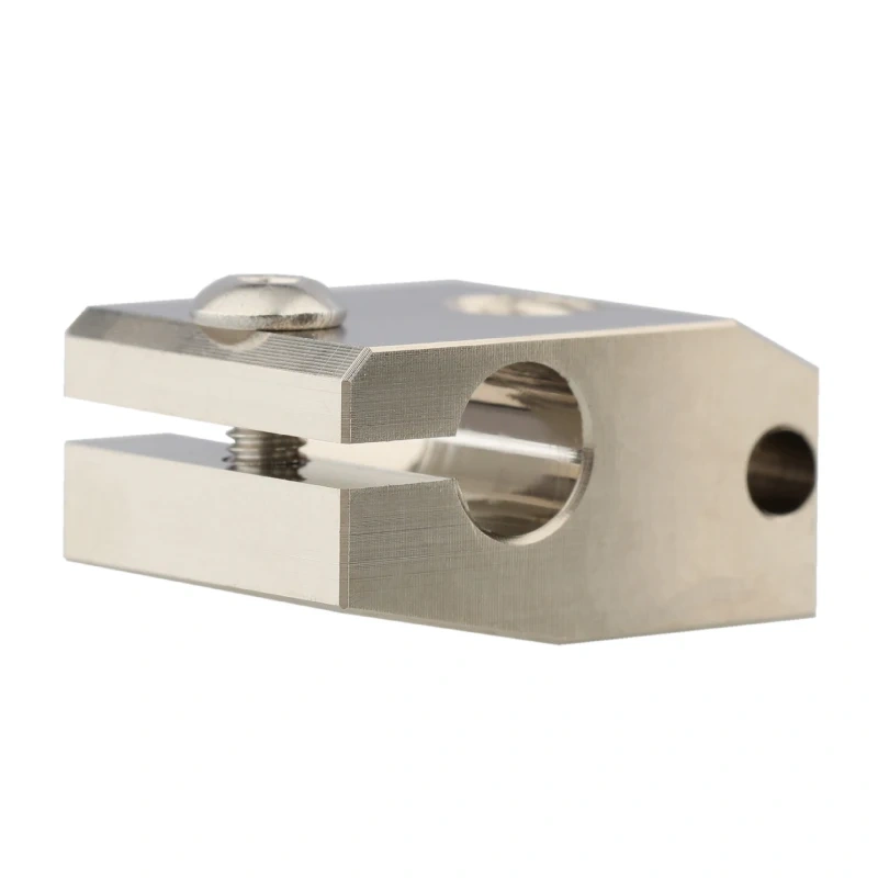 Mellow 1Pcs Aluminum/Copper Prusa mini Heater Block For PT100 Sensor Cartridge Themocouple&Thermistor HotEnd For 3D Printer Kit