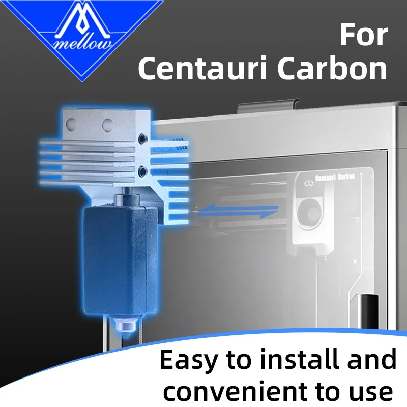 Mellow All Metal HC Centauri Carbon Hotend Titanium Heat Break  Extruder Kit For Upgrade Elegoo Centauri Carbon 3D Printer Parts