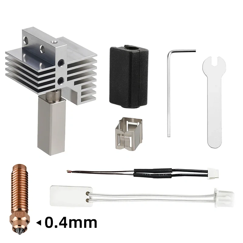 Mellow All Metal HC Centauri Carbon Hotend Titanium Heat Break  Extruder Kit For Upgrade Elegoo Centauri Carbon 3D Printer Parts