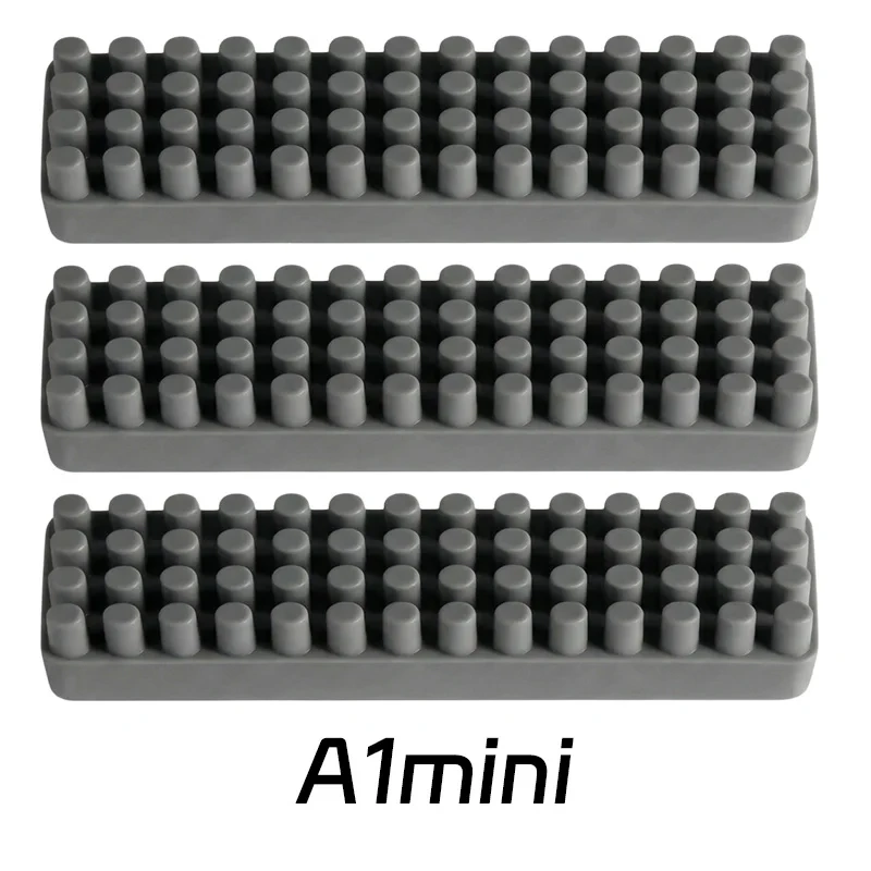 Mellow Nozzle Brush - Premium Silicone Wiper Cleaning Tool,Easy Install,High-Temp Resistant For Bambu Lab A1/A1 Mini 3D Printer