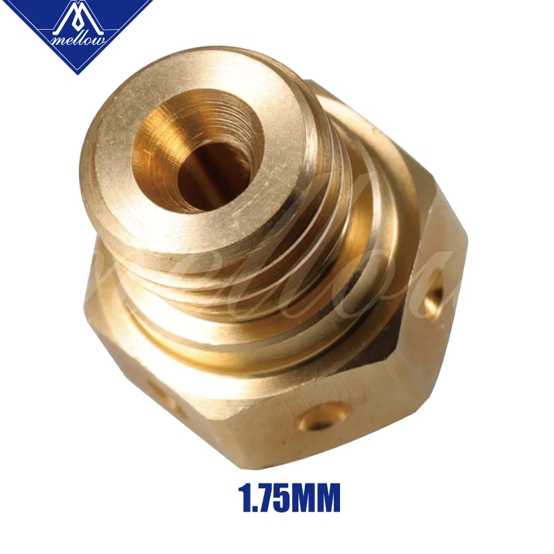 1pcs Mellow High Quality Micro Swiss Mk10 Brass/hardened Steel M7 Nozzle For 3d Printer Flashforge/ctc/wanhao Swiss Hotend Kit