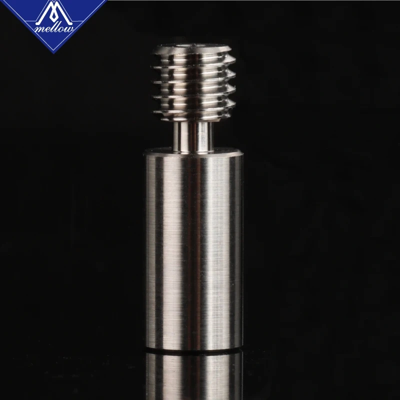 Mellow Titanium TC4 All Metal Chimera Extruder Heat break V6 Dual Hotend J-Head Throat 1.75mm Filament 3D Printer Parts
