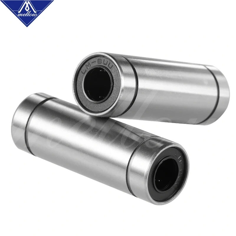 High precision MYT BEARING LM8LUU LML8UU 8x15x45mm 8mm Long linear Ball Bearing Bush Bushing Ultimaker 2 3D printer Cnc Parts