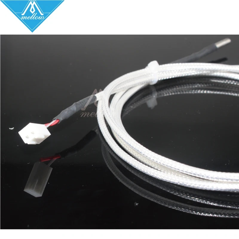 3D Printer Parts Reprap Ultimaker 2 UM2 PT100 A Hotend Thermocouple sensor 2 cores M3*15*1300mm,German chip for olsson block kit