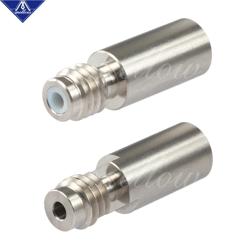 Mellow Upgraded All Metal/Teflonto NF V6 Kraken Heat Break Cyclops And Chimera Hotend 2 In 1 Out Nozzle Throat For Dual Extruder