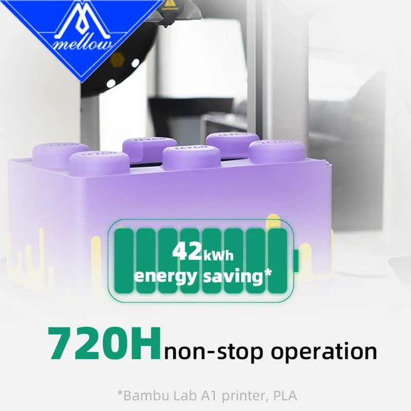 Mellow Pheatus 256*256 mm Conweb™ Cool Plate Mastery in Filaments For Bambulab X1/P1/A1 3D Printer Parts