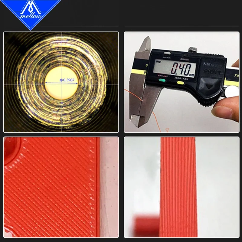 Mellow GHC K2 Plus Nozzle High-Flow Hardened Steel Nozzle DLC Coating For Creality K2 Plus 3D Printer Accessories