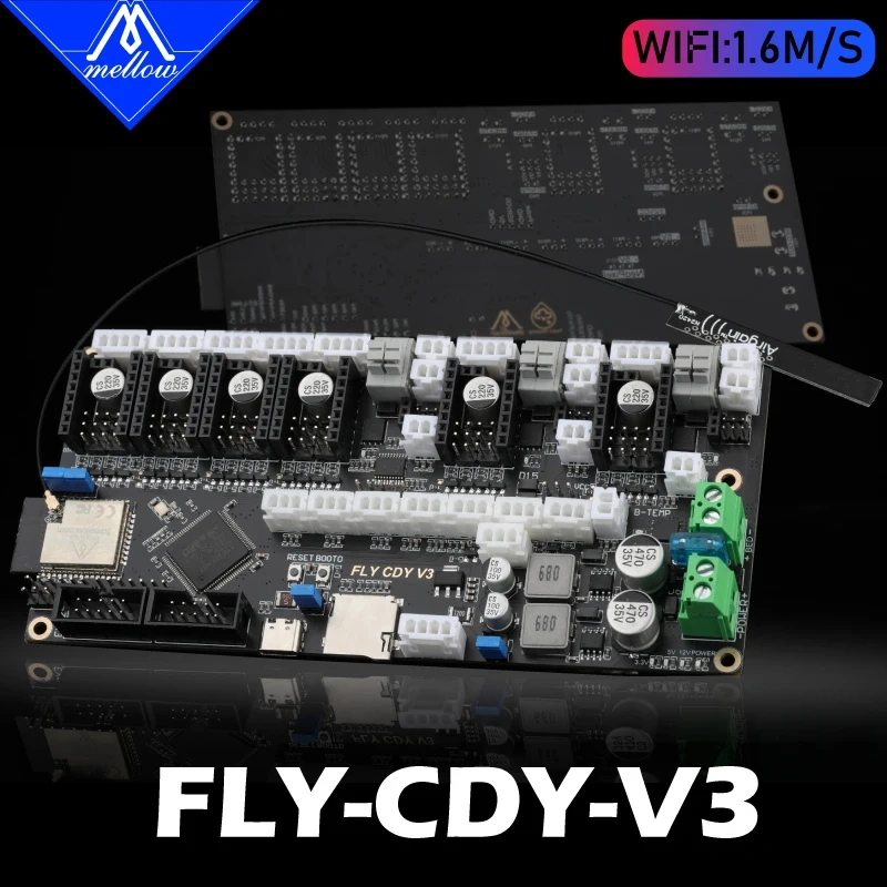 Mellow 32bit FLY CDY V3 Wifi Control Board Reprap & Marlin & Klipper Firmware For TMC2209 Ender 3 3D Printer Parts motherboard