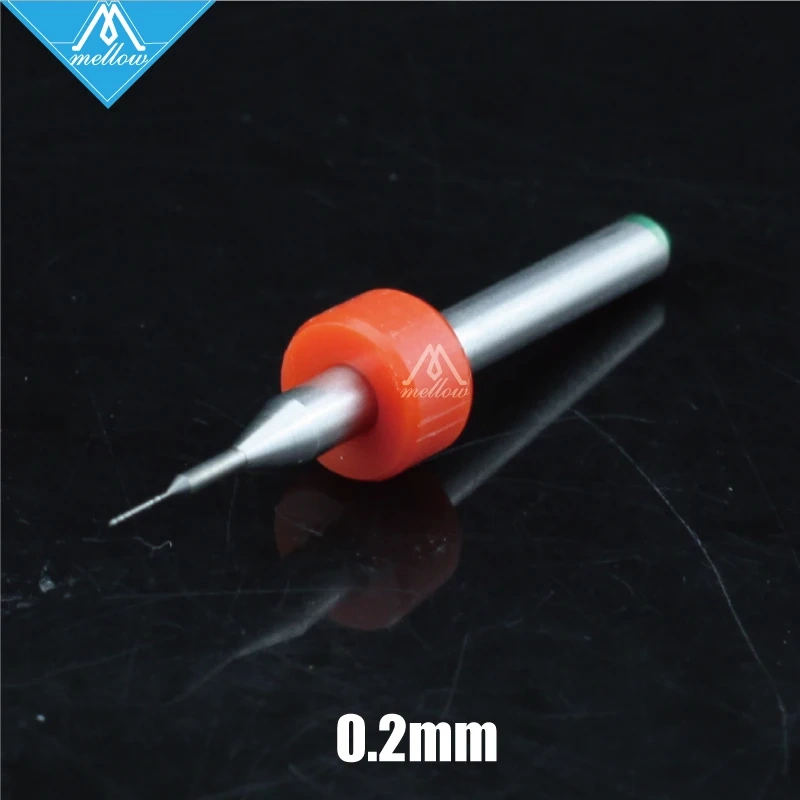 Mellow 10pcs Nozzle Cleaning 0.5/0.4/0.3/0.35/0.2mm Drill Fits for MK7 MK8 creality k1c 3D Printer Makerbot ender 3 v2