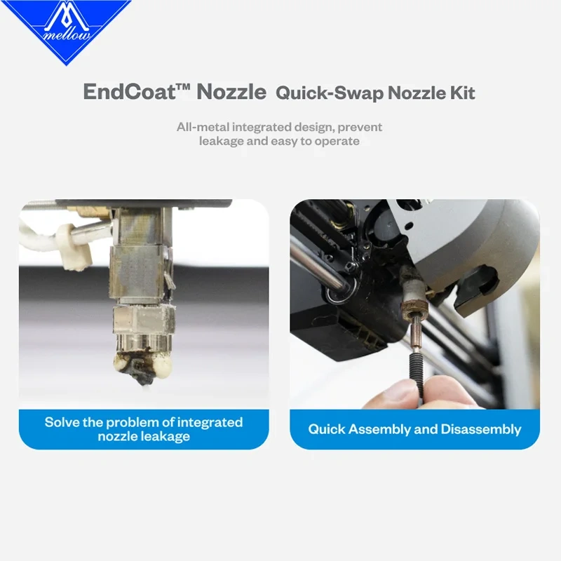 Mellow Phaetus EndCoat™ / Silicon Carbide Nozzle High Flow Durable Upgraded For Creality K1C/K1MAX/Ender-3 V3/Ender-3 V3 Plus