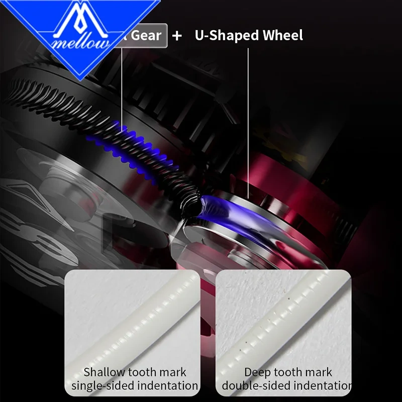 Mellow Newest 3D Printer TPU Phaetus DXC Extruder Helical Gears Dual-drive Standard Version Creality K1 / K1 Max / K1C
