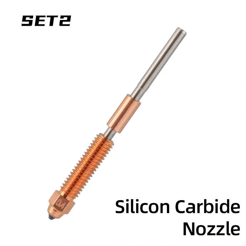 Mellow Phaetus EndCoat™ / Silicon Carbide Nozzle High Flow Durable Upgraded For Creality K1C/K1MAX/Ender-3 V3/Ender-3 V3 Plus