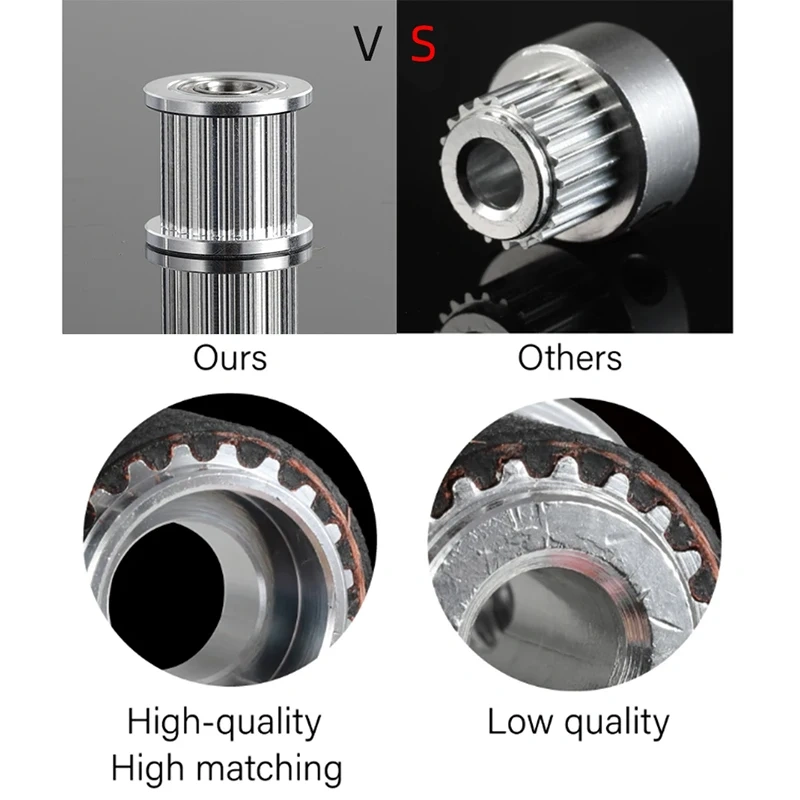 Mellow Mammoth 3D For Designing The Voron 2.4 Z-Axis Belt Tensioner?3D Printer GT2 Idler With 2GT Gates 9MM EPDM Belt Kit