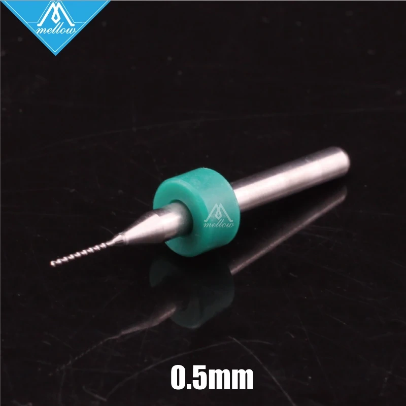 Mellow 10pcs Nozzle Cleaning 0.5/0.4/0.3/0.35/0.2mm Drill Fits for MK7 MK8 creality k1c 3D Printer Makerbot ender 3 v2