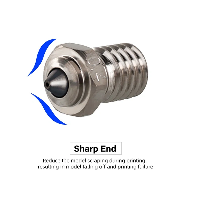 Mellow NF V6 nozzle Bimetallic Copper&Hardened steel  3D printer parts DLC nozzles 3d prints