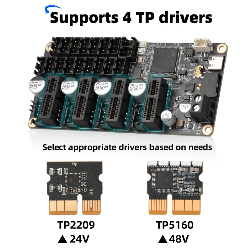 Mellow Fly MMU V1.0 Board For ERC Easy BRD/TR/MMU & Other 3D Multi-Color Modules For VzBot Voron V2.4 Trident 3D Printer Parts