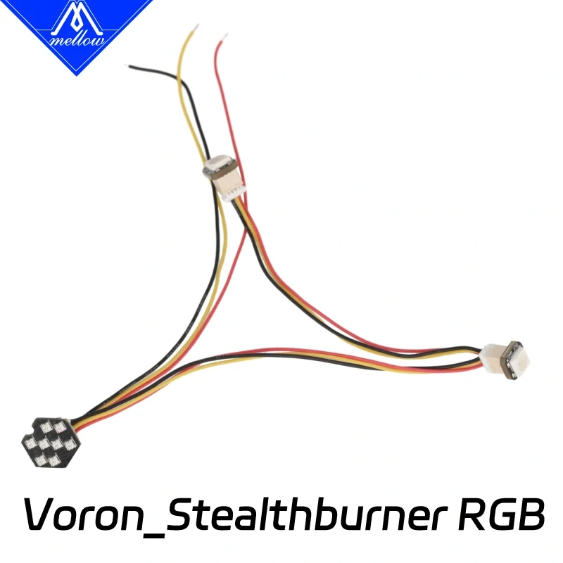 Mollow Voron NeoPixel RGBW Mini Button PCB Leds V2 For Voron2.4 Trident 3D Printer DIY STEALTHBURNER LED Kit