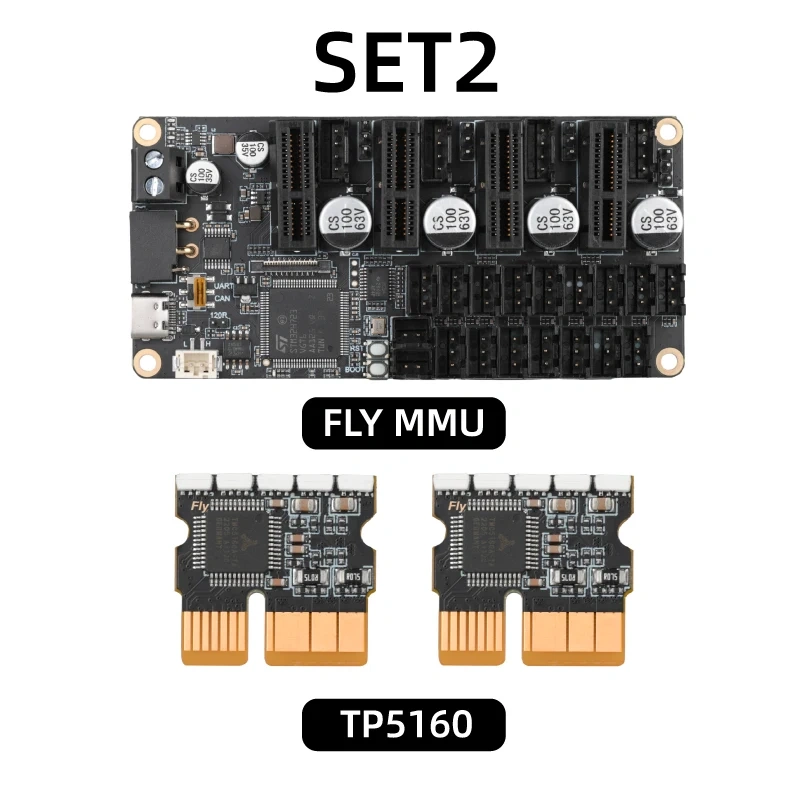 Mellow Fly MMU V1.0 Board For ERC Easy BRD/TR/MMU & Other 3D Multi-Color Modules For VzBot Voron V2.4 Trident 3D Printer Parts